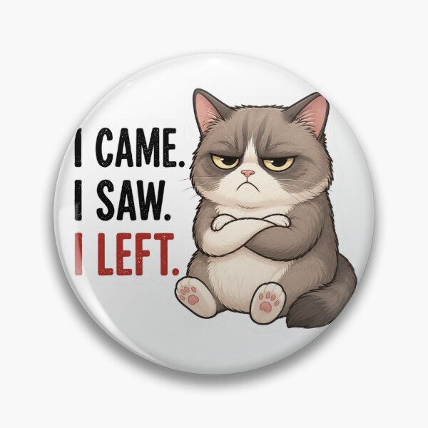 Item preview, Grumpy Cat Funny Quote Cartoon Art designed and sold by PriyankaSonara.