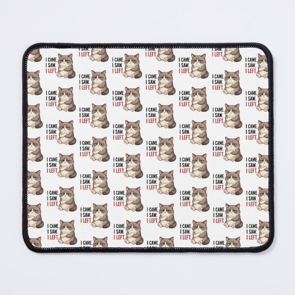 Item preview, Grumpy Cat Funny Quote Cartoon Art designed and sold by PriyankaSonara.