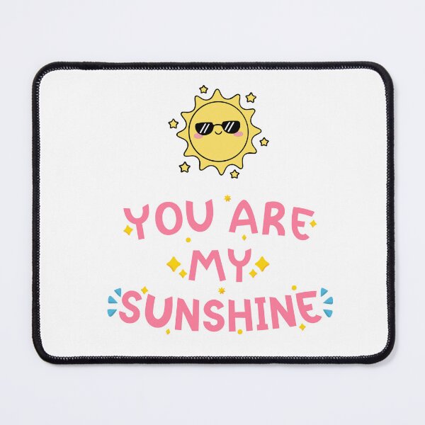 Item preview, ) Cute Sun With Sunglasses You Are My Sunshine Quote Kawaii Aesthetic Design designed and sold by JessLamunn89.