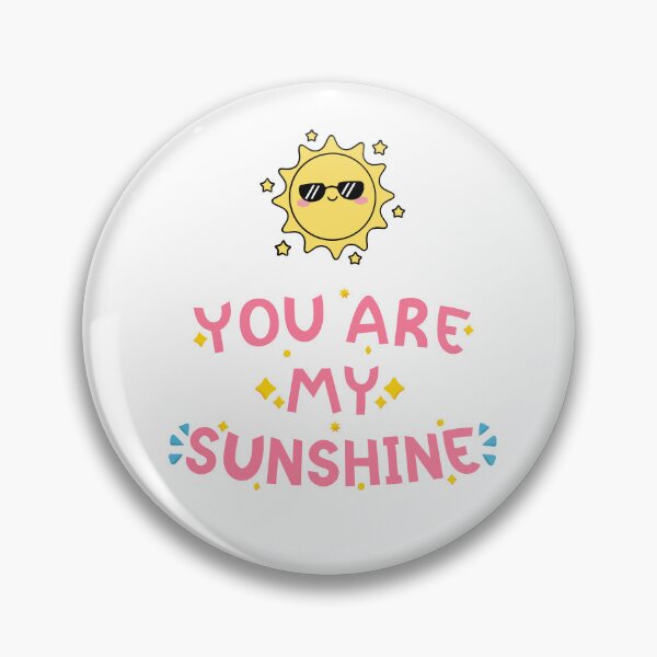 Item preview, )  Cute Sun With Sunglasses You Are My Sunshine Quote Kawaii Aesthetic Design designed and sold by JessLamunn89.