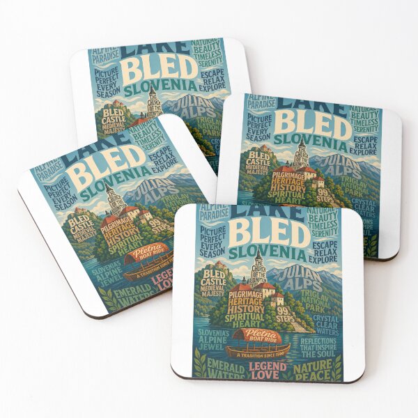 Item preview, Lake Bled Julian Alps and Triglav National Park Slovenia designed and sold by Aryabek.