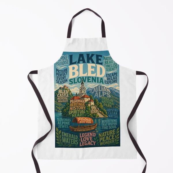 Item preview, Lake Bled Julian Alps and Triglav National Park Slovenia designed and sold by Aryabek.