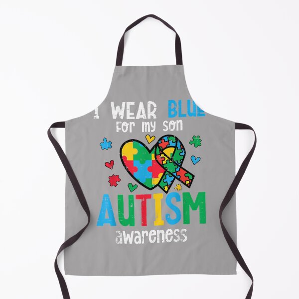 Item preview, Autism Awareness Wear Blue for My Son ASD Mom Dad Men Women designed and sold by KathieFaugh.