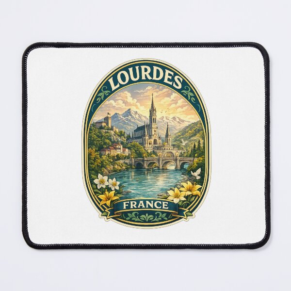 Item preview, Lourdes Sanctuary and Pyrenees Heritage France designed and sold by Aryabek.