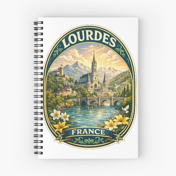 Item preview, Lourdes Sanctuary and Pyrenees Heritage France designed and sold by Aryabek.