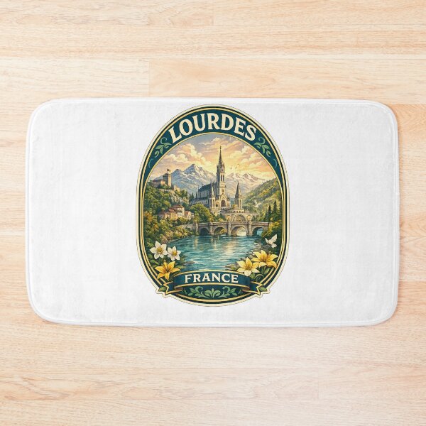 Item preview, Lourdes Sanctuary and Pyrenees Heritage France designed and sold by Aryabek.