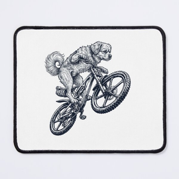 Item preview, Vintage Tibetan Spaniel Riding Bicycle Cycling Bike Dog Lover designed and sold by TerryConnells.