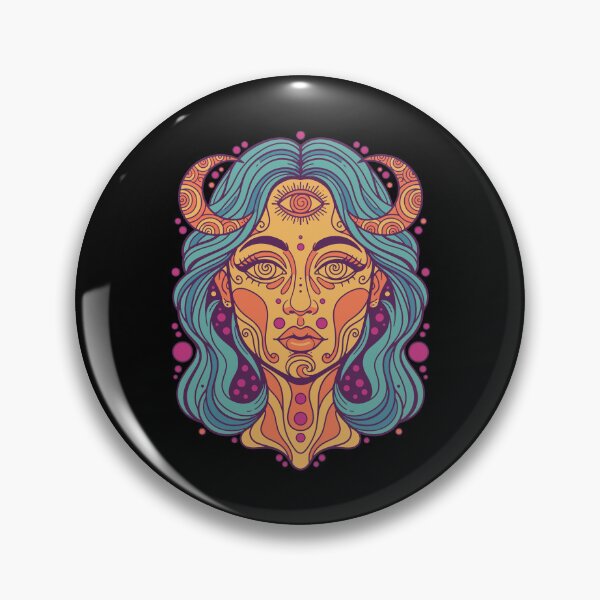 Item preview, Trippy Festival Hippie Mushroom designed and sold by LuminOrb.