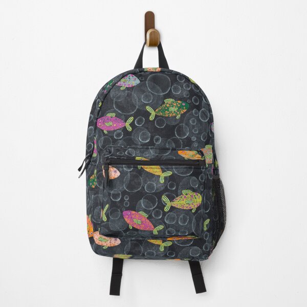 Item preview, Many colorful fish amidst air bubbles - a fun pattern for children designed and sold by Sonja Birkelbach.