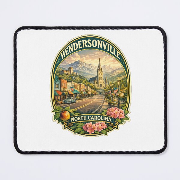 Item preview, Hendersonville Blue Ridge Mountains and North Carolina Heritage designed and sold by Aryabek.