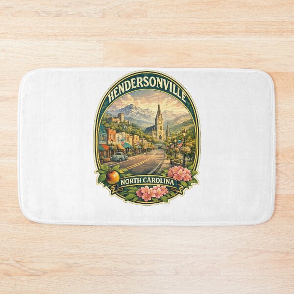Item preview, Hendersonville Blue Ridge Mountains and North Carolina Heritage designed and sold by Aryabek.