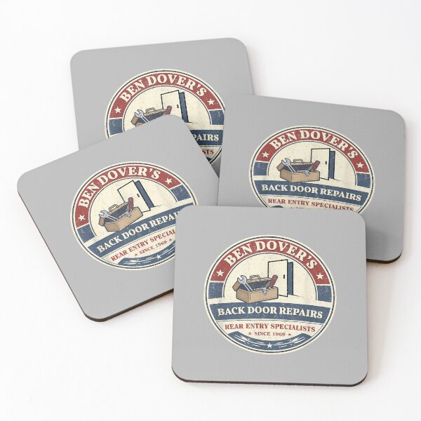 Item preview, Funny Adult Humor Ben Dover Pun Innuendo Joke Gag Gifts designed and sold by ArleneRowe.