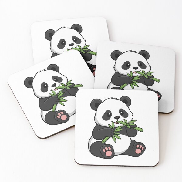 Item preview, Cute Panda Eating Bamboo designed and sold by MCNovaStudio.