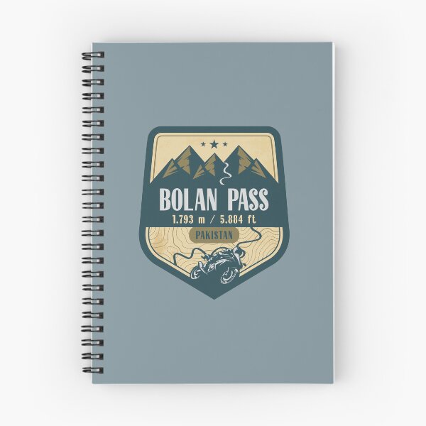 Item preview, Bolan Pass Balochistan Pakistan Biker Badge designed and sold by CynthiaGraphics.