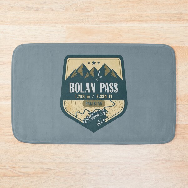 Item preview, Bolan Pass Balochistan Pakistan Biker Badge designed and sold by CynthiaGraphics.