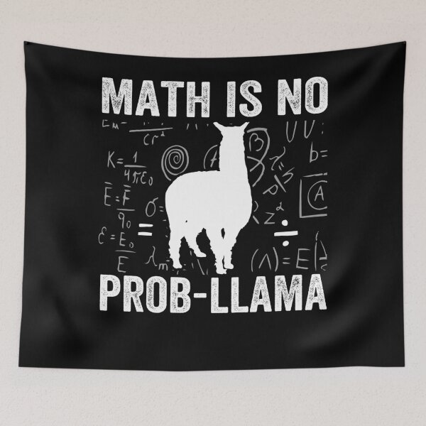 Item preview, Math Prob Llama designed and sold by SiarheiYur.