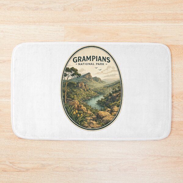 Item preview, Grampians National Park Gariwerd Mountain Landscape Victoria designed and sold by Aryabek.