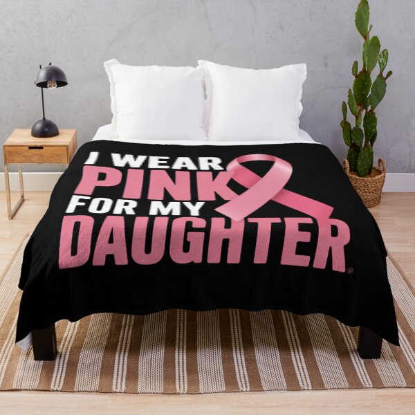 Item preview, I Wear Pink For My Daughter Ribbon Breast Cancer Awareness designed and sold by SapfireStuArt.