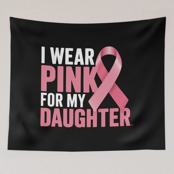 Item preview, I Wear Pink For My Daughter Ribbon Breast Cancer Awareness designed and sold by SapfireStuArt.