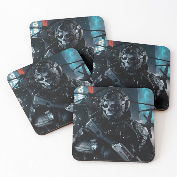 Item preview, COD MW4 Ghost Seoul Korea Art designed and sold by Sellcooldesigns.