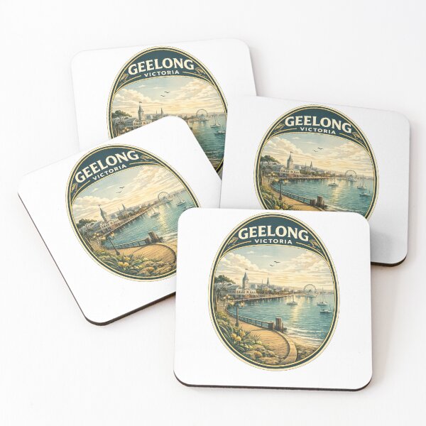 Item preview, Geelong Waterfront Corio Bay and Victoria Coastline designed and sold by Aryabek.