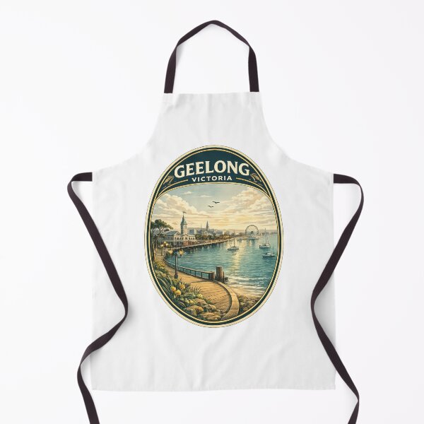 Item preview, Geelong Waterfront Corio Bay and Victoria Coastline designed and sold by Aryabek.
