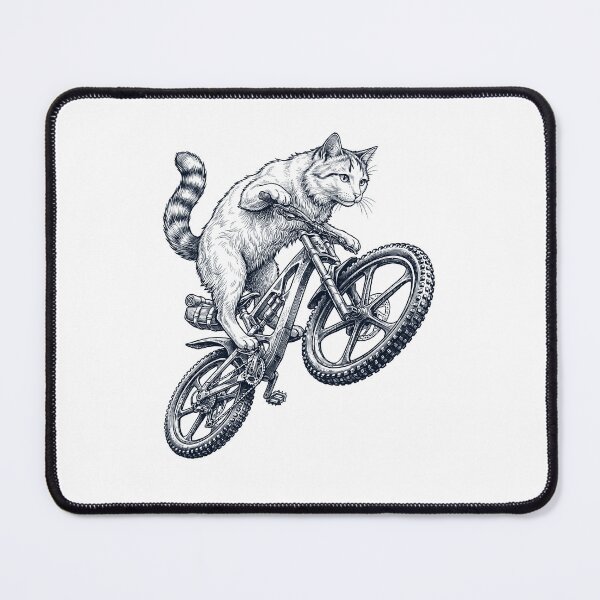 Item preview, Vintage Turkish Van Cat Riding Bicycle Cycling Bike Kitten Lover designed and sold by TerryConnells.