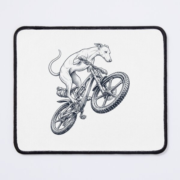 Item preview, Vintage Whippet Riding Bicycle Cycling Bike Dog Lover designed and sold by TerryConnells.
