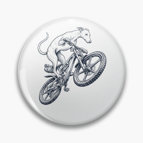 Item preview, Vintage Whippet Riding Bicycle Cycling Bike Dog Lover designed and sold by TerryConnells.