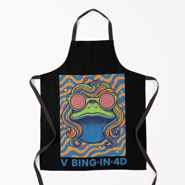 Item preview, Hippie Music Trippy Mushroom Shrooms VIBING IN 4D designed and sold by LuminOrb.