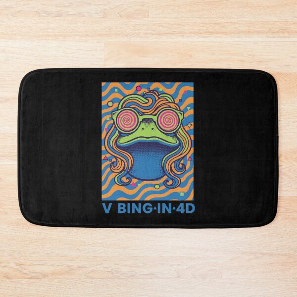 Item preview, Hippie Music Trippy Mushroom Shrooms VIBING IN 4D designed and sold by LuminOrb.