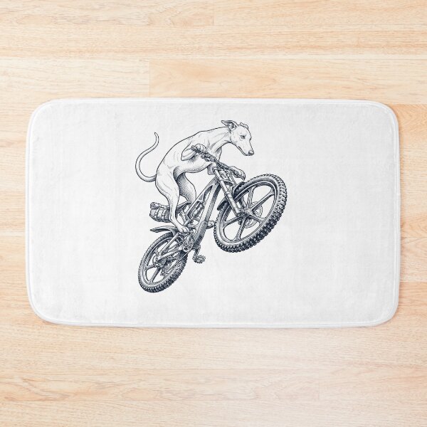 Item preview, Vintage Whippet Riding Bicycle Cycling Bike Dog Lover designed and sold by TerryConnells.