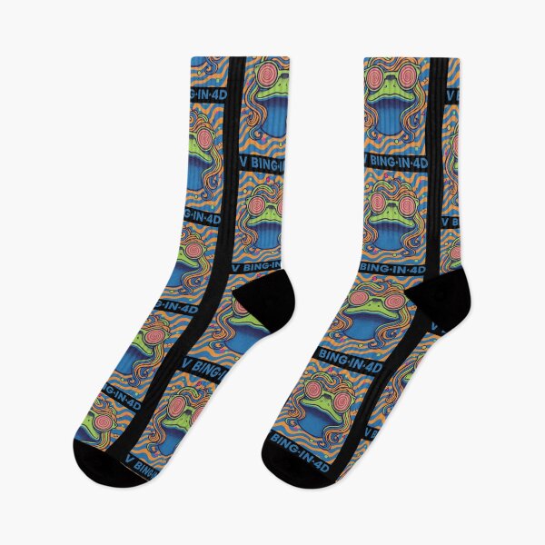 Item preview, Hippie Music Trippy Mushroom Shrooms VIBING IN 4D designed and sold by LuminOrb.