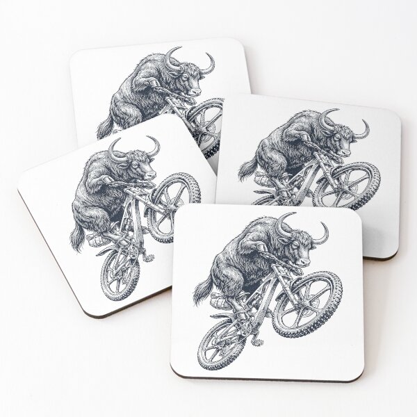 Item preview, Vintage Yak Riding Bicycle Cycling Bike Animal Lover designed and sold by TerryConnells.