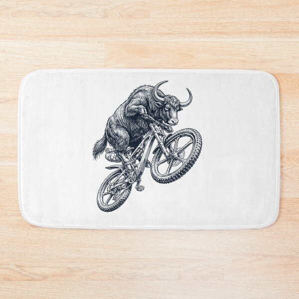 Item preview, Vintage Yak Riding Bicycle Cycling Bike Animal Lover designed and sold by TerryConnells.