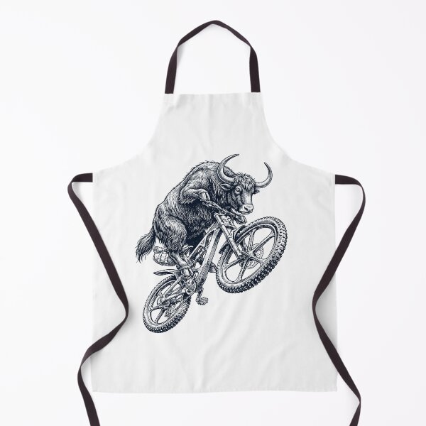 Item preview, Vintage Yak Riding Bicycle Cycling Bike Animal Lover designed and sold by TerryConnells.