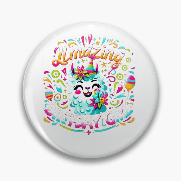 Item preview, Llamazing Birthday Girl designed and sold by SiarheiYur.