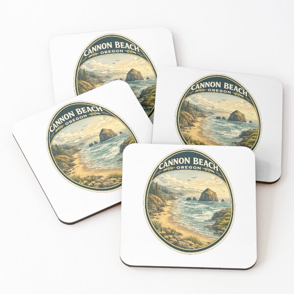 Item preview, Cannon Beach Haystack Rock and Oregon Coast Heritage designed and sold by Aryabek.