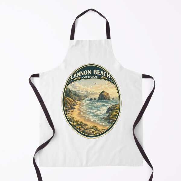 Item preview, Cannon Beach Haystack Rock and Oregon Coast Heritage designed and sold by Aryabek.