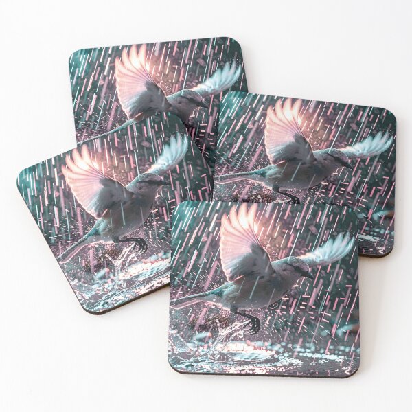Item preview, The songbird in the magical rain designed and sold by VoidVeilStudio.
