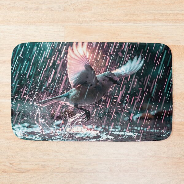 Item preview, The songbird in the magical rain designed and sold by VoidVeilStudio.