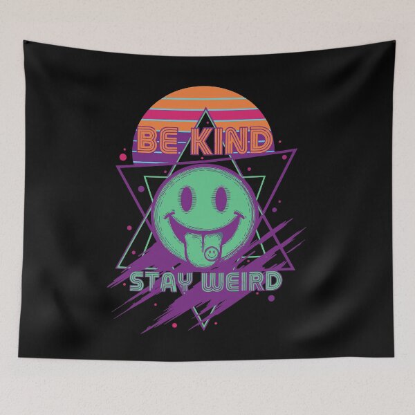 Item preview, Trippy Festival Be Kind Stay Weird Hippie designed and sold by LuminOrb.
