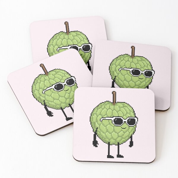 Item preview, Cherimoya Pixel designed and sold by White Rim Mates.