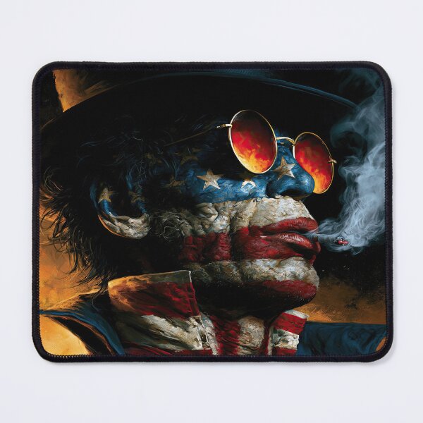 Item preview, Badass Uncle Sam with Sunglasses and Cigar Art designed and sold by Piotrek0001.
