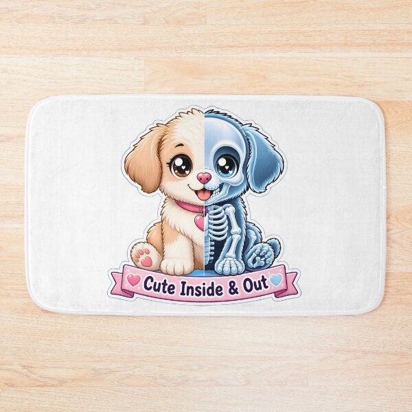 Item preview, Cute Inside & Out Veterinary Radiology Puppy | Kawaii X-Ray Vet Gift designed and sold by Bettybee00.