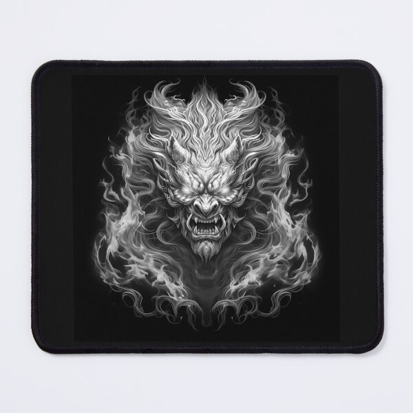 Item preview, Demonic Fire Spirit Dark Fantasy Art designed and sold by inkoutninja.