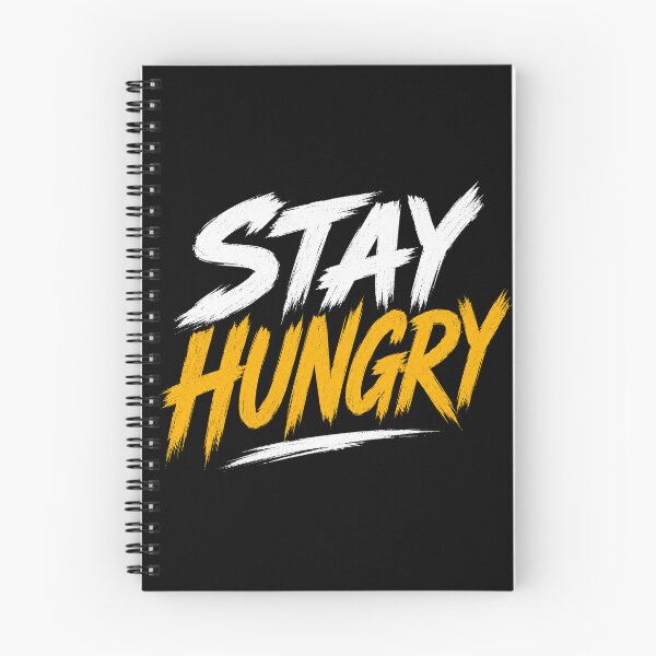 Item preview, Stay Hungry Motivation Design | Hustle Mindset Typography designed and sold by the-dovlat.