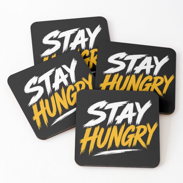 Item preview, Stay Hungry Motivation Design | Hustle Mindset Typography designed and sold by the-dovlat.