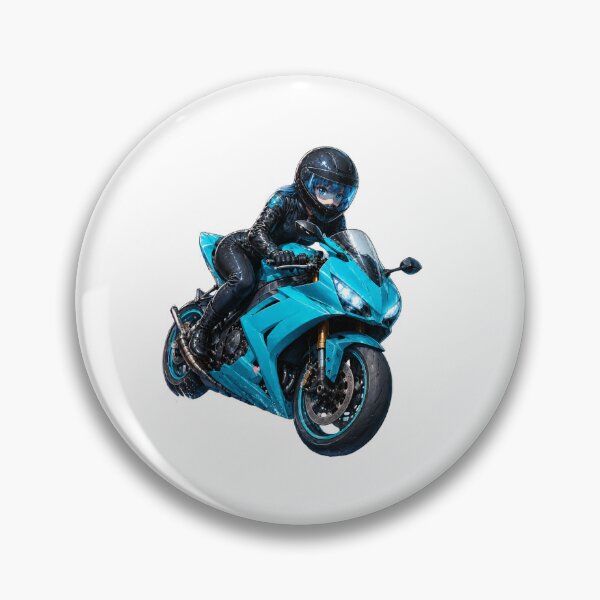 Item preview, Blue Waifu on Motorcycle designed and sold by JDMJESSIE.