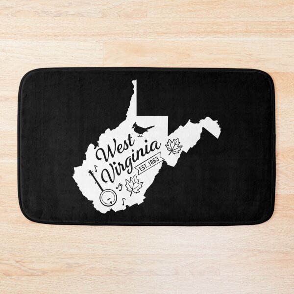 Item preview, West Virginia Vintage Banjo Cardinal Maple Leaf Retro Art designed and sold by Sunflo67.